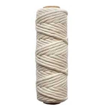 Baron 57401 Seine Twine, #15 Dia, 1400 ft L, 13 lb Working Load, Nylon/Poly, Cream