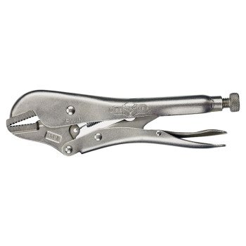 Irwin Original Series 102L3 Locking Plier, 10 in OAL, 1-3/4 in Jaw Opening, Plain-Grip Handle, 5/8 in W Jaw