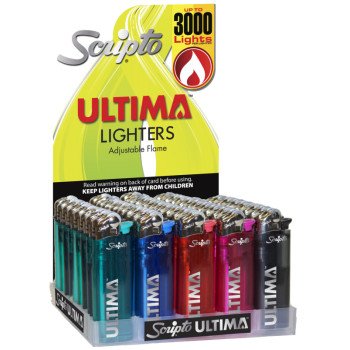 Calico Brands LD18L-50/ULTM Lighter Assortment with Display