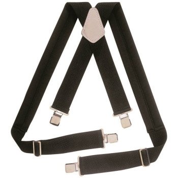 CLC Tool Works Series 5121 Work Suspender, Elastic, Black