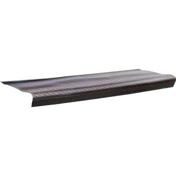 M-D 75572 Stair Tread, 24 in L, 9-1/8 in W, 0.08 in Thick, Vinyl, Brown