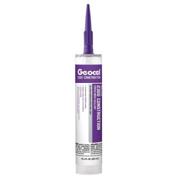 Geocel 2300 Series GC66900 Construction Tripolymer Sealant, Crystal Clear, 10.3 fl-oz Cartridge