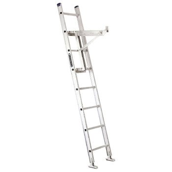 Louisville LP-2100-13 Ladder Jack, Long Body, Aluminum, Gray