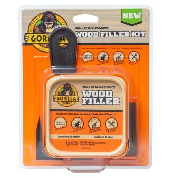 Gorilla 108029 Wood Filler Kit, Natural Wood