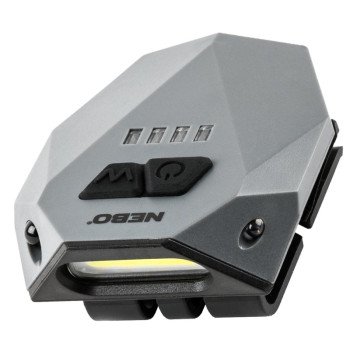 Nebo EINSTEIN NEB-HLP-0004 Cap Light, 500 mAh, Lithium-Ion Battery, LED Lamp, 50, 52 ft Beam Distance, 2.83 hr Run Time