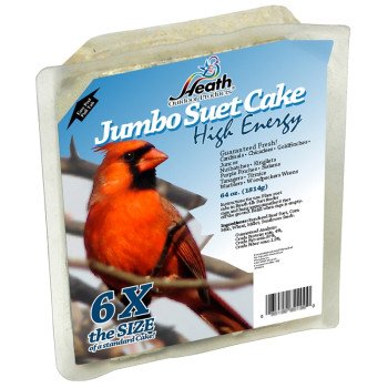 Heath DD-2 Suet Cake, All-Season, High-Energy, 4 lb