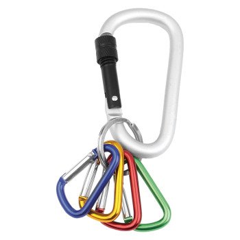 Hy-Ko 2GO Series KC602 Locking Carabiner Set