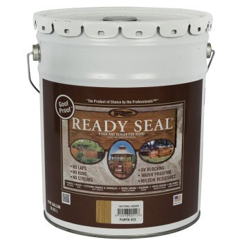 Ready Seal 512 Stain and Sealer, Natural Cedar, 5 gal