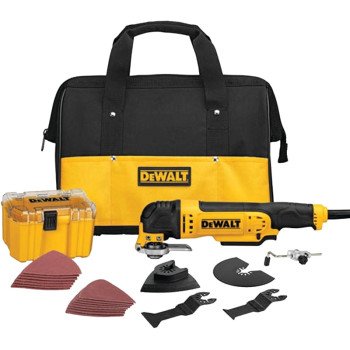 DEWALT DWE315K Oscillating Multi-Tool Kit, 3 A, 0 to 22,000 opm, 1.6 deg Oscillating