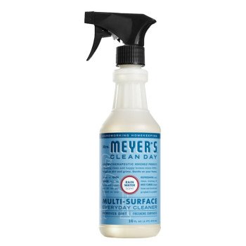 Mrs. Meyer's Clean Day 11925 Everyday Cleaner, 16 fl-oz Bottle, Liquid, Rain Water, Colorless