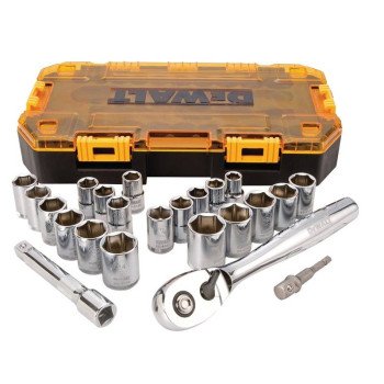 DWMT73813 SOCKET SET 1/2IN DR 