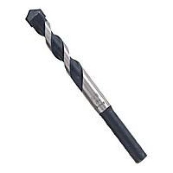 Bosch BlueGranite Turbo HCBG08T Hammer Drill Bit, 1/4 in Dia, 12 in OAL, Milled Flute, 2-Flute, 1/4 in Dia Shank