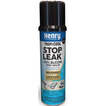 Henry 880 Tropi-Cool Series HE880B025 Silicone Spray Sealer, Black, Liquefied Gas, 14.1 oz Canister