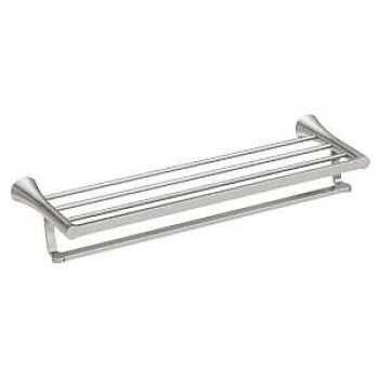 Moen Mikah Series Y0794BN Towel Shelf, Zinc, Brushed Nickel