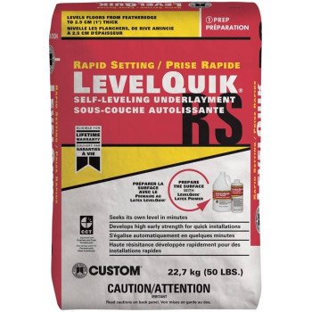 Custom CLQ50 Self-Leveling Underlayment, Gray, 50 lb Bag