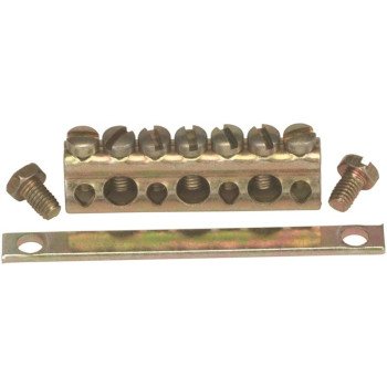 GE TGL1P Ground Bar Kit, 1/2 in L, 7-Terminal