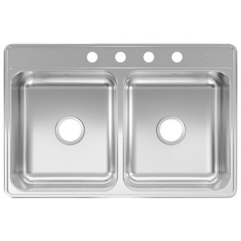 CDLA3322-6-4N SINK DOUBLE BOWL