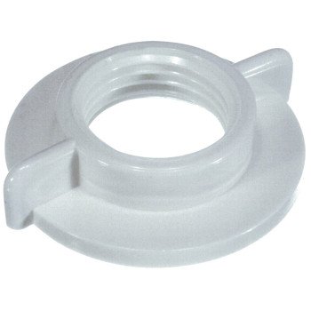 Danco 80990 Faucet Shank Locknut, Universal, Plastic, White, For: 1/2 in IPS Connections