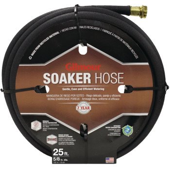 Gilmour 827251-1001 Soaker Hose, 25 ft L, Vinyl