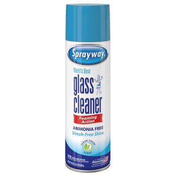 Sprayway SW050RETAIL Glass Cleaner, 19 oz Can, Liquid, Floral, White