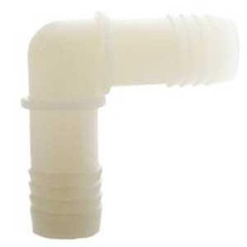 Boshart UNE-05 Pipe Elbow, 1/2 in, Insert, 90 deg Angle, Nylon