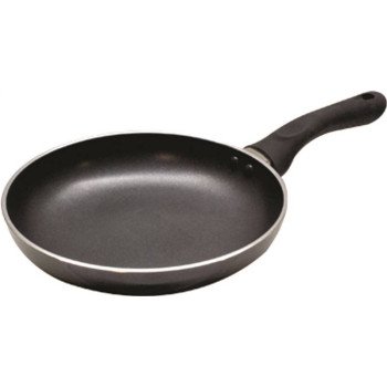 Ecolution Artistry Series EABK-5120 Fry Pan, 8 in Dia, Aluminum Pan, Black Pan, Hydrolon Pan, Stay-Cool Handle