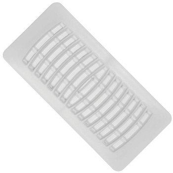 Imperial RG1292 Floor Register, Polystyrene, White