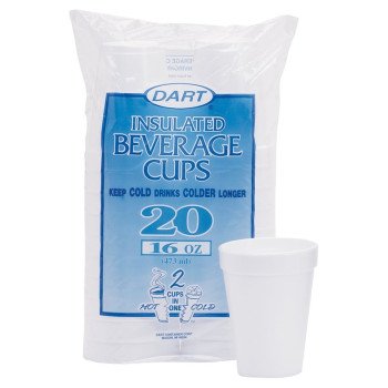 240HW FOAM CUPS 16OZ 20CT     