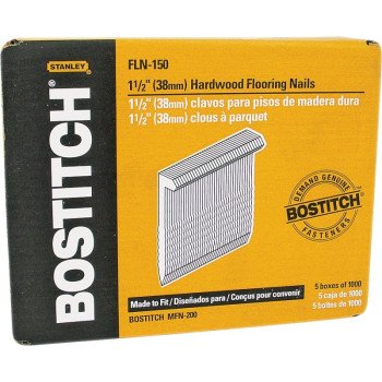 Bostitch FLN150 L-Cleat Nail, 1-1/2 in L, 16 Gauge, Steel