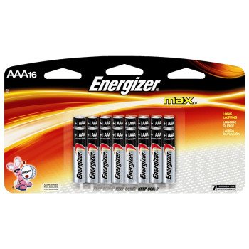 E92LP-16 BATTERY AAA 16 PACK  