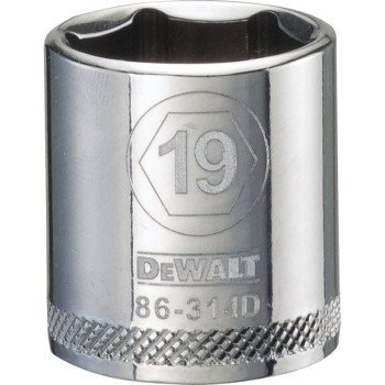 DWMT86314OSP SOCKET 3/8DR 19MM