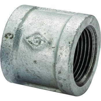 ProSource 21-1/8G Pipe Coupling, 1/8 in, Threaded, Malleable Steel, SCH 40 Schedule, 300 psi Pressure