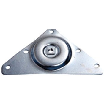 Waddell 2755 Top Plate, Heavy-Duty, Steel, Zinc