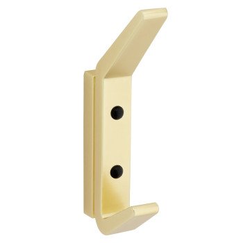 National Hardware Reed N337-920 Geometric Hook, 25 lb, Aluminum, Brushed Gold