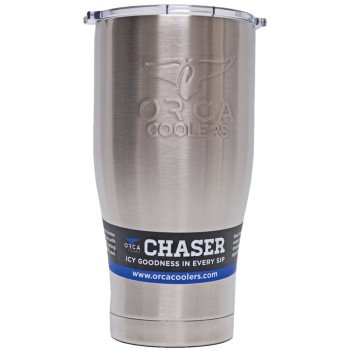 Orca Chaser Series ORCCH27 Tumbler, 27 oz, Stainless Steel