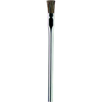 Oatey 30710 Acid Brush, 3 in L x 1/2 in W Brush, Tin Handle, 6 in OAL