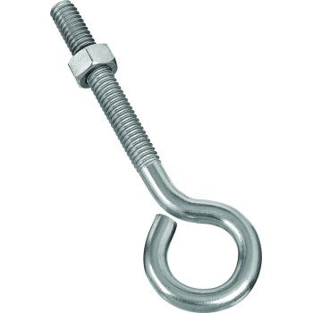 National Hardware N221-614 Eye Bolt, 5/16-18 Thread, 1-3/4 in L Thread, 3/4 in ID Dia Eye, 1.97 in L Shank