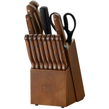 Chicago Cutlery 1134513 Knife Set, 15-Piece, High Carbon Stainless Steel