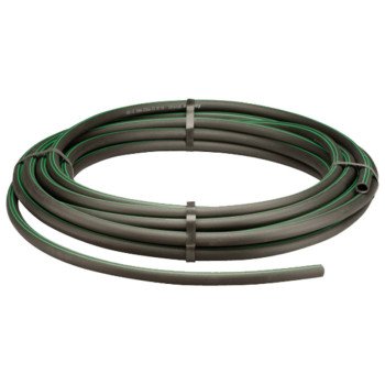 Rain Bird SWGP50 EZ Pipe, 0.49 in ID, 50 ft L, Barb, Polyethylene, Gray