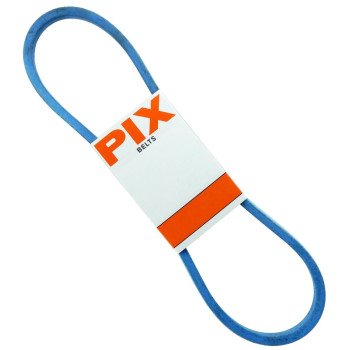 PIX B59K Fractional Horsepower V-Belt, 5/8 in W, 11/32 in Thick, Blue