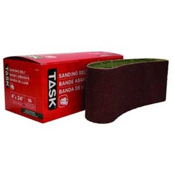 TASK 31812 Sanding Belt, 3 in W, 18 in L, 120 Grit, Aluminum Oxide Abrasive