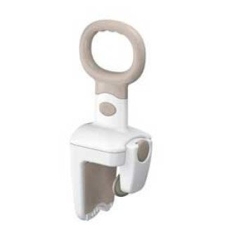 Moen Home Care Series DN7175 Tub Grip, Polypropylene, White, Wall Mounting, 7.1 in W, 19.4 in H