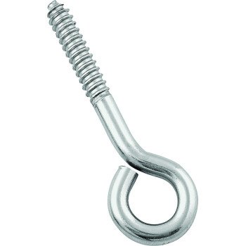 National Hardware N220-806 Lag Screw Eye, 3/8 in Thread, 2 in L Thread, 3/4 in ID Dia Eye, 3.01 in L Shank