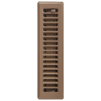 Imperial RG2002 Floor Register, Steel, Brown