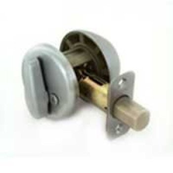 Schlage B60626 Deadbolt, 1 Grade, SC1 Key, Metal, Satin Chrome, 2-3/8, 2-3/4 in Backset, C Keyway