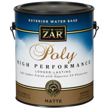 ZAR 34913 Wood Stain, Matte, Transparent, Liquid, 1 gal, Can