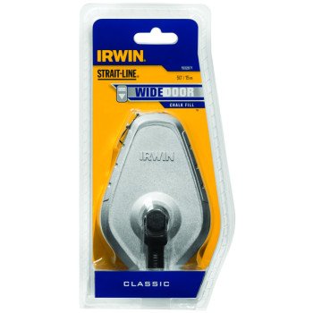 Irwin 1932871 Chalk Reel, 50 ft L Line, 3.5:1 Gear Ratio