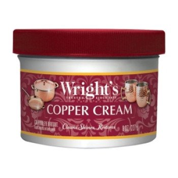 Wright's 340 Copper Cream, 8 oz Jar, Paste, Mild, Off-White