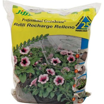 Jiffy J4R25 Peat Pellet, 25 -Cell, Sphagnum Peat Moss