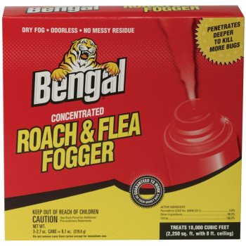 Bengal 55201 Roach and Flea Fogger, 18,000 cu-ft Coverage Area